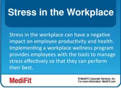 Stress in the Workplace Inforgraphic - MediFit